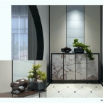 8张硅藻砖定制玄关