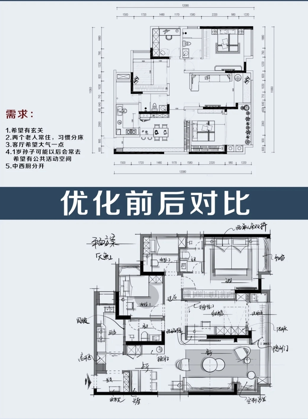 客厅优先布局